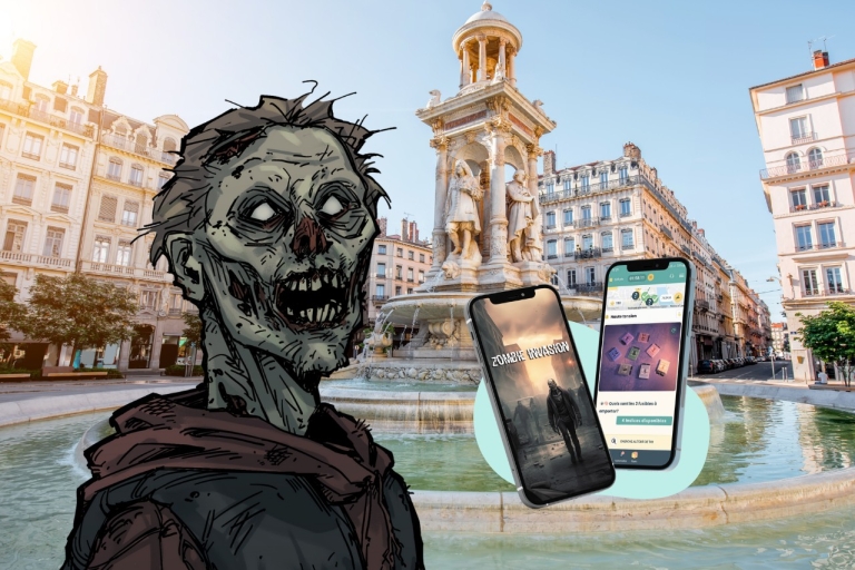 Lyon: City Exploration Game "Zombie Invasion"