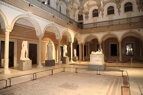 From Tunis: Bardo, Tunis Medina, Carthage, Sidi Bousaid