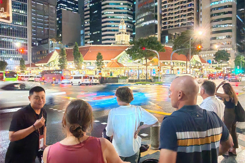 Singapore: Sunset Bike Tour with Hawker Food Experience Sunset Bike Tour with Hawker Food Experience