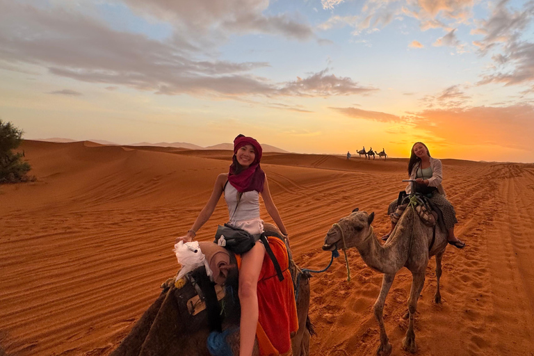 Marrakesh: Sahara Desert Tour From Marrakech 3D2N & Glamping Private Luxury Tour