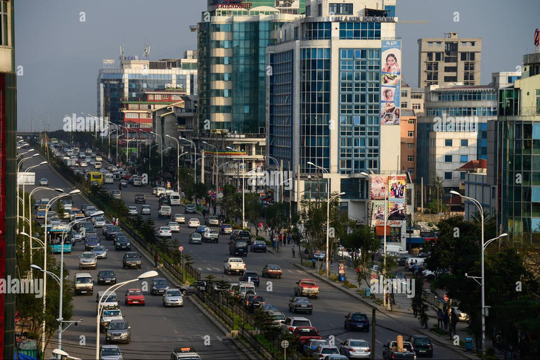 Stadtführung in Addis Abeba.