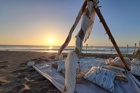 Sal: Romantyczna wycieczka o zachodzie słońca z winem i transferem w obie strony