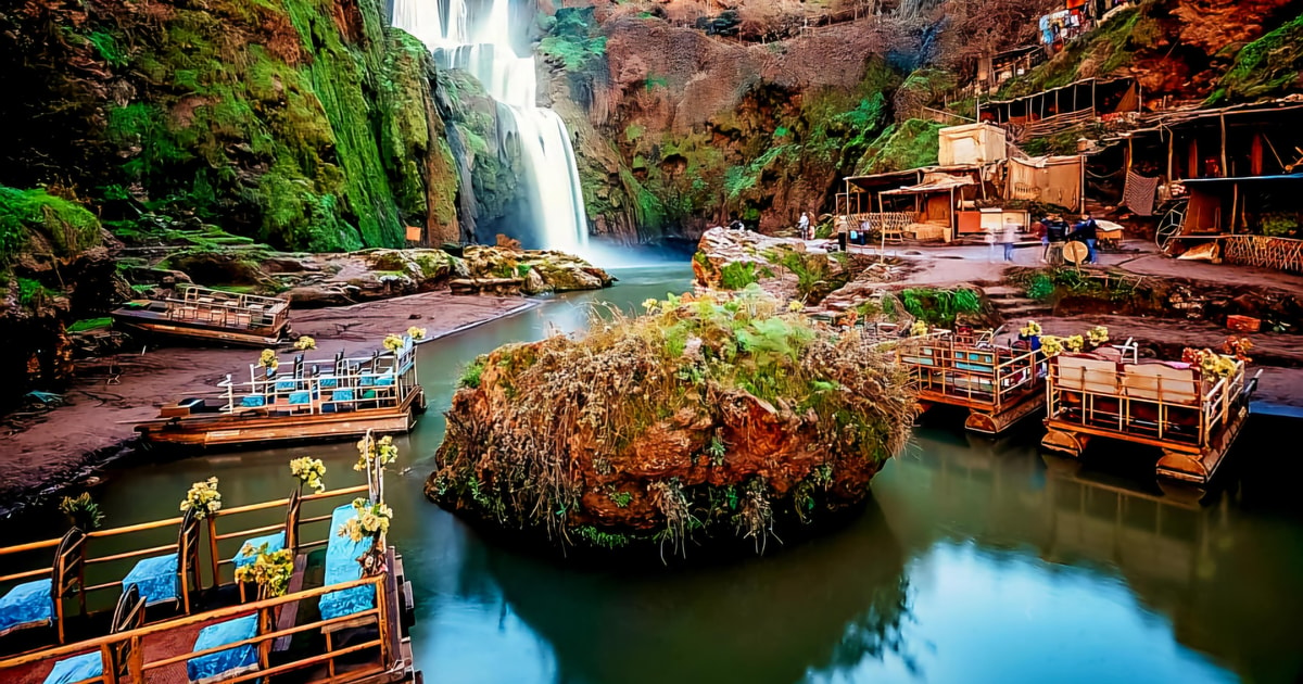 Marrakech: Ouzoud Waterfalls Guided Hike and Boat Trip | GetYourGuide