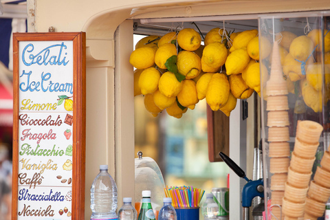 De Nápoles: Excursão a Pompéia e AmalfiDe Nápoles: Visita guiada a Pompéia e Amalfi