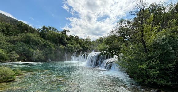 Ab Zadar: Krka-Wasserfälle und Freizeit in Skradin