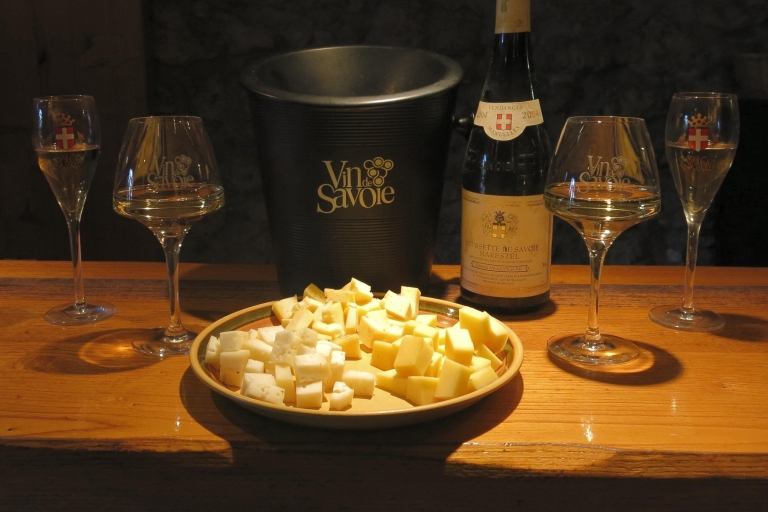 Savoye wijn en kaas privéproeverij in Chamonix