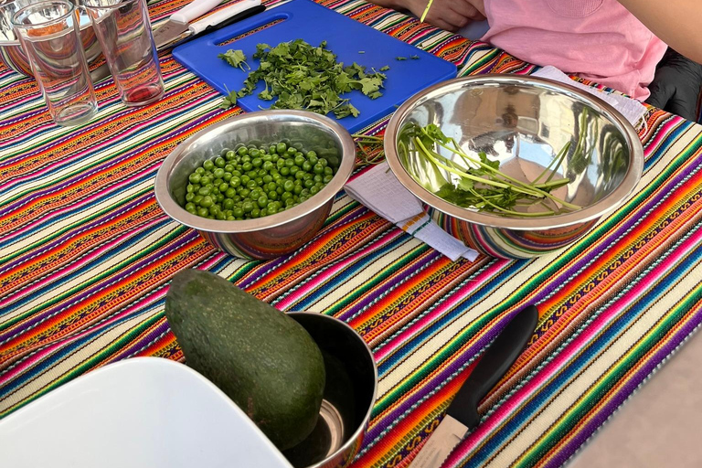 利马 - 米拉弗洛雷斯：秘鲁烹饪课程、皮斯科酸酒与热带水果利马 - 米拉弗洛雷斯：秘鲁烹饪课程、皮斯科酸酒和热带水果