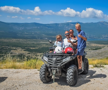 From Split: Cetina Family Quad Tour with Picnic