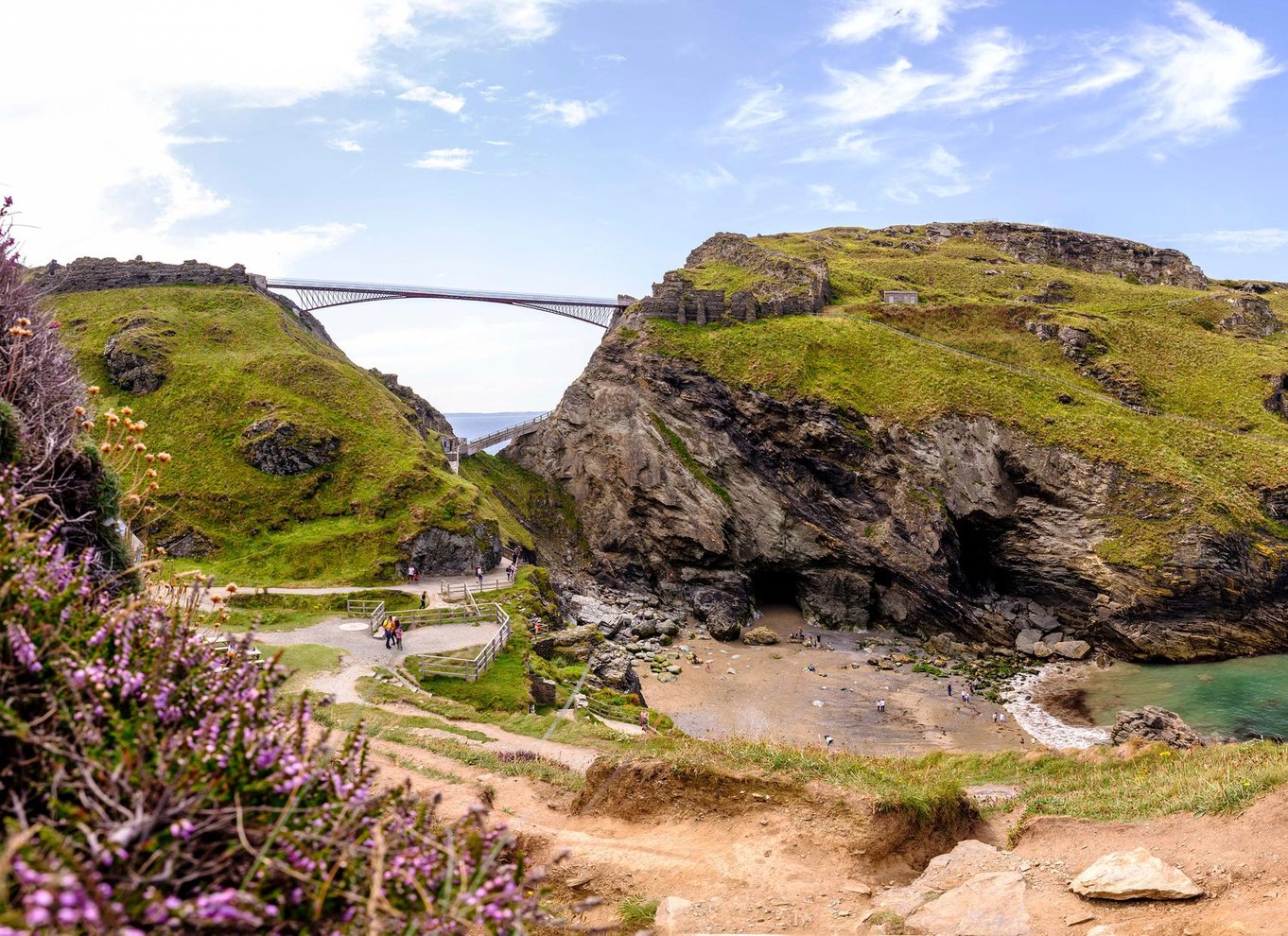 Cornwall: Entrébillet til Tintagel Castle