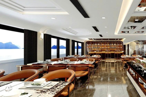 5-Star Ha Long Day Cruise with Jacuzzi, Lunch & Free Drink Day Cruise With Meal