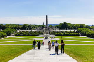 Oslo: Tour panoramico della città in autobus con crociera sul fiordo