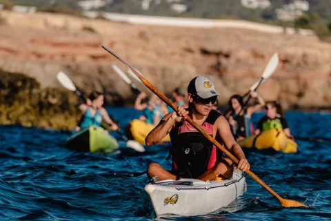 Cala Codolar: Guided Sea Kayaking and Snorkeling Tour