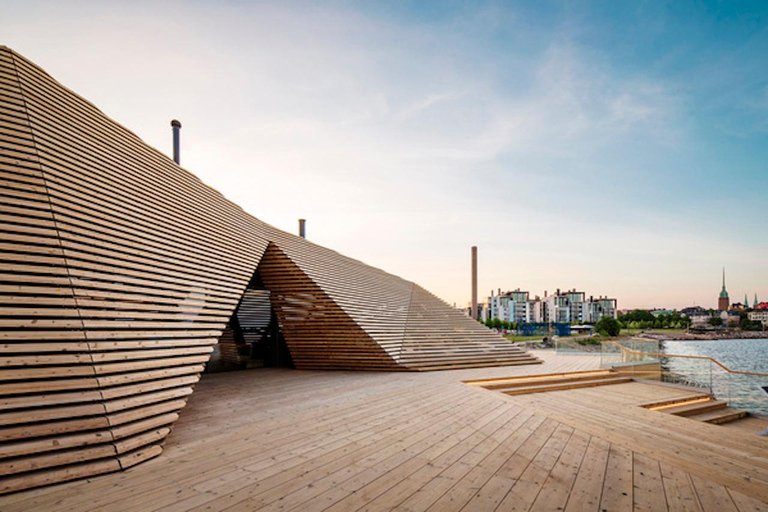 Helsinki: Löyly Sauna Entry Ticket Entry for Men's Changing Room