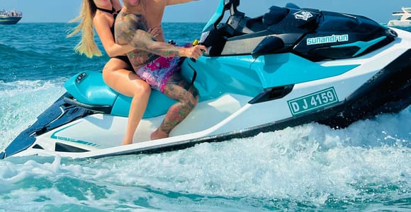 Dubai Jet Ski: Tour of Burj Al Arab and Atlantis with Photos and Videos