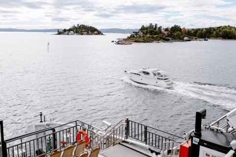 Oslo : Croisière touristique dans le fjord d'Oslo en bateau électrique