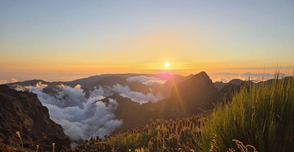 Madeira: Sunset at Pico Arieiro and the Stairway to Heaven
