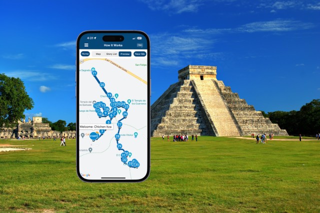 Visit Chichen Itza Self-Guided Tour with Audio Narration & Map in Chichen Itza, Yucatan, Mexico