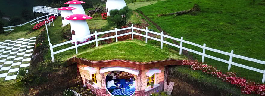 Village des Hobbits : jardins et cascades (déjeuner inclus)