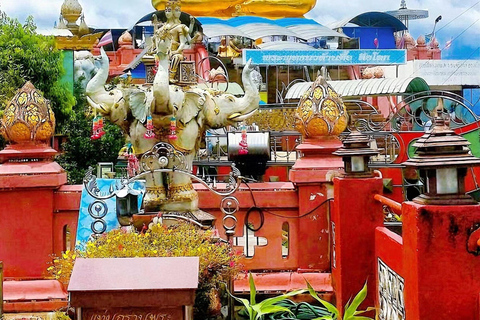 Chiang Rai Red Temple & Golden Triangle Boat Trip Free Lunch Hotel Pickup and Drop-Off (Within Pickup Area)