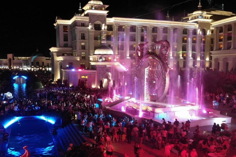 Antalya,Alanya,Side:The Land of Legends Night Show Meeting Point: McDonald's next to Manavgat Flag Monument.