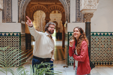 Seville: VIP Early Bird Guided Tour of The Alcazar Seville: Royal Alcazar Exclusive Early Access Guided Tour