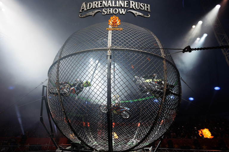 Phuket: Circus Adrenaline Show Experience Diamond Seat Ticket Only