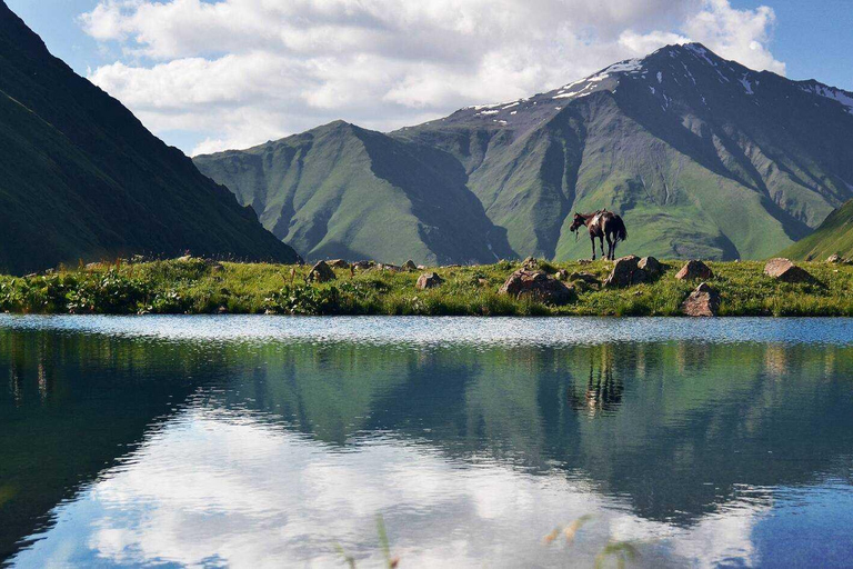 Tour di Kazbegi con una fantastica vista sulle montagne del Caucaso