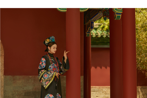 Pequim: Aluguer de fatos da dinastia chinesa Qing com styling