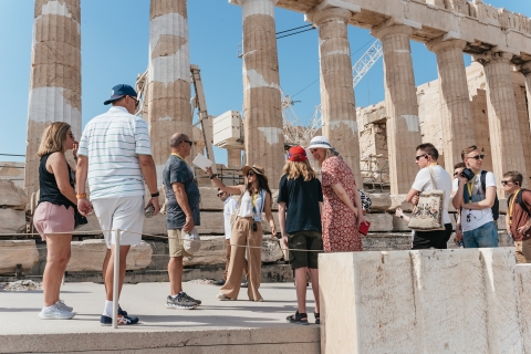 Atenas: tour guiado de la Acrópolis, el museo y el PartenónTour Acrópolis y Museo de la Acrópolis con entradas