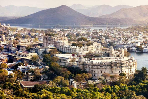 Udaipur: Tour privado de la ciudad de día completo con paseo en barco opcional