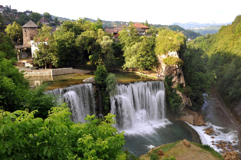 Sarajevo: Journey to Jajce Waterfalls and Travnik Legacy