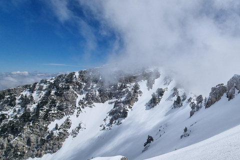 Mount Tomorri summit,hiking on the Holy Mountain