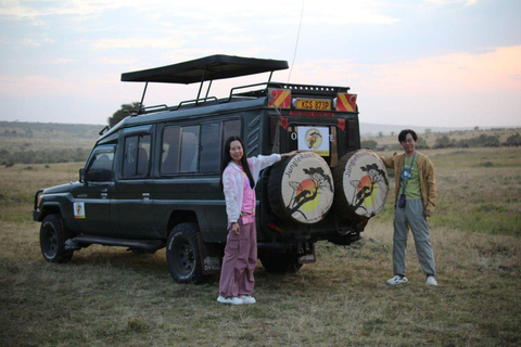 3 dagars Masai Mara Group Budget safari i 4x4 Jeep Daily Tour