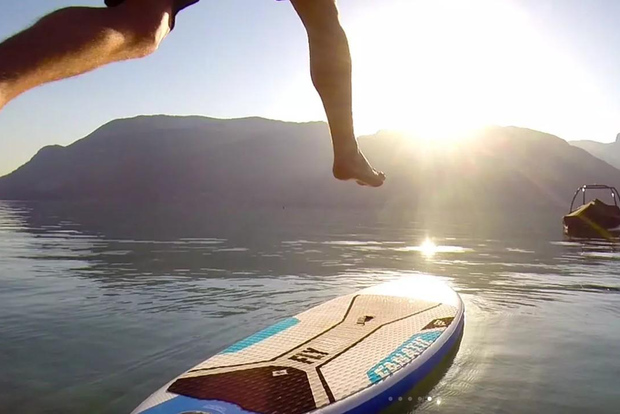 Annecy: Noleggio di stand-up paddle sul lago di Annecy da Sévrier