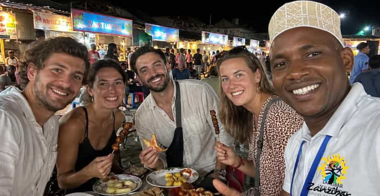 Stone Town food markets and street food walk, 3 hours