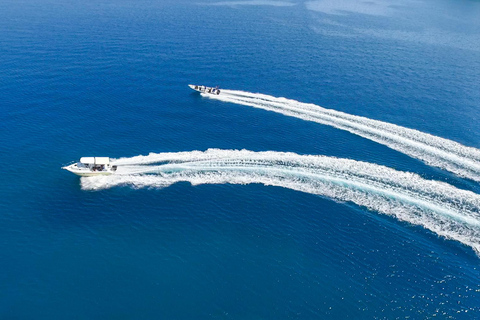 Chania: Passeio de barco com snorkel em scooter marítima