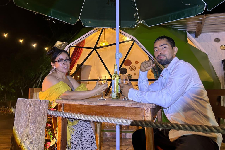 Galapagos: Giant Tortoises & Lava Tunnels tour with a Dome Stay Giant Tortoises & Lava Tunnels Experience with a Dome Stay