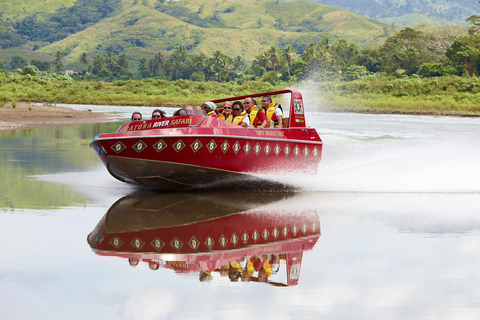 From Sigatoka: Sigatoka River Jet Boat Safari with Lunch Ex Fiji Marriott_ Natadola_ DoubleTree Resorts
