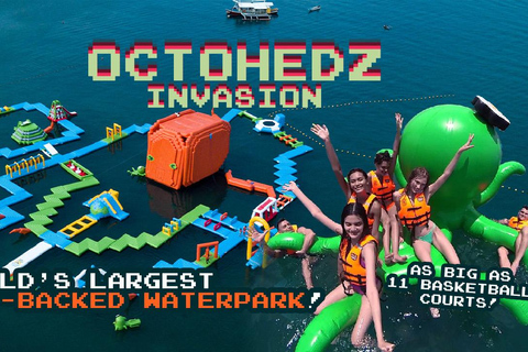 SUBIC: Inflatable Island from Manila and Subic transfer