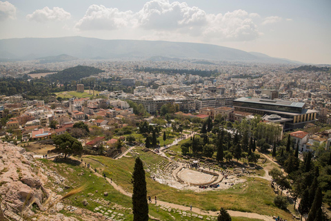 Atene: Tour per piccoli gruppi dell&#039;Acropoli e della mitologiaTour in francese senza biglietto d&#039;ingresso