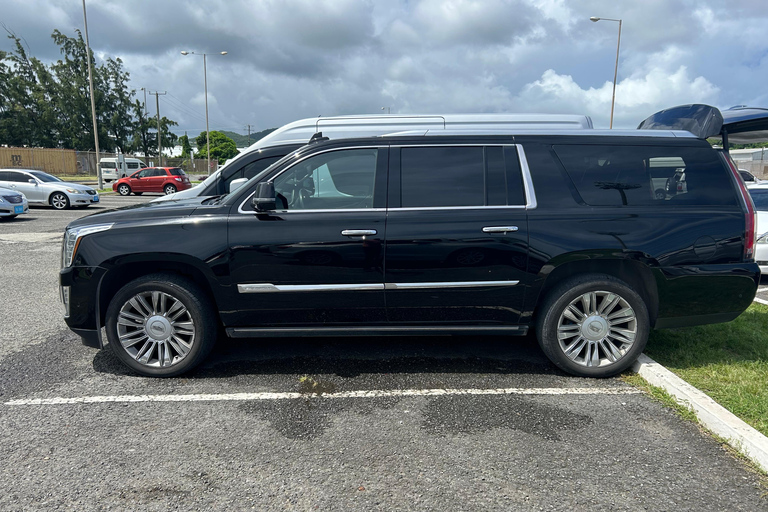 St Lucia: Luxury Escalade Transfers