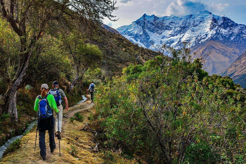 5 Day Salkantay Trek to Machu Picchu Adventure Regular Salkantay 4 Days