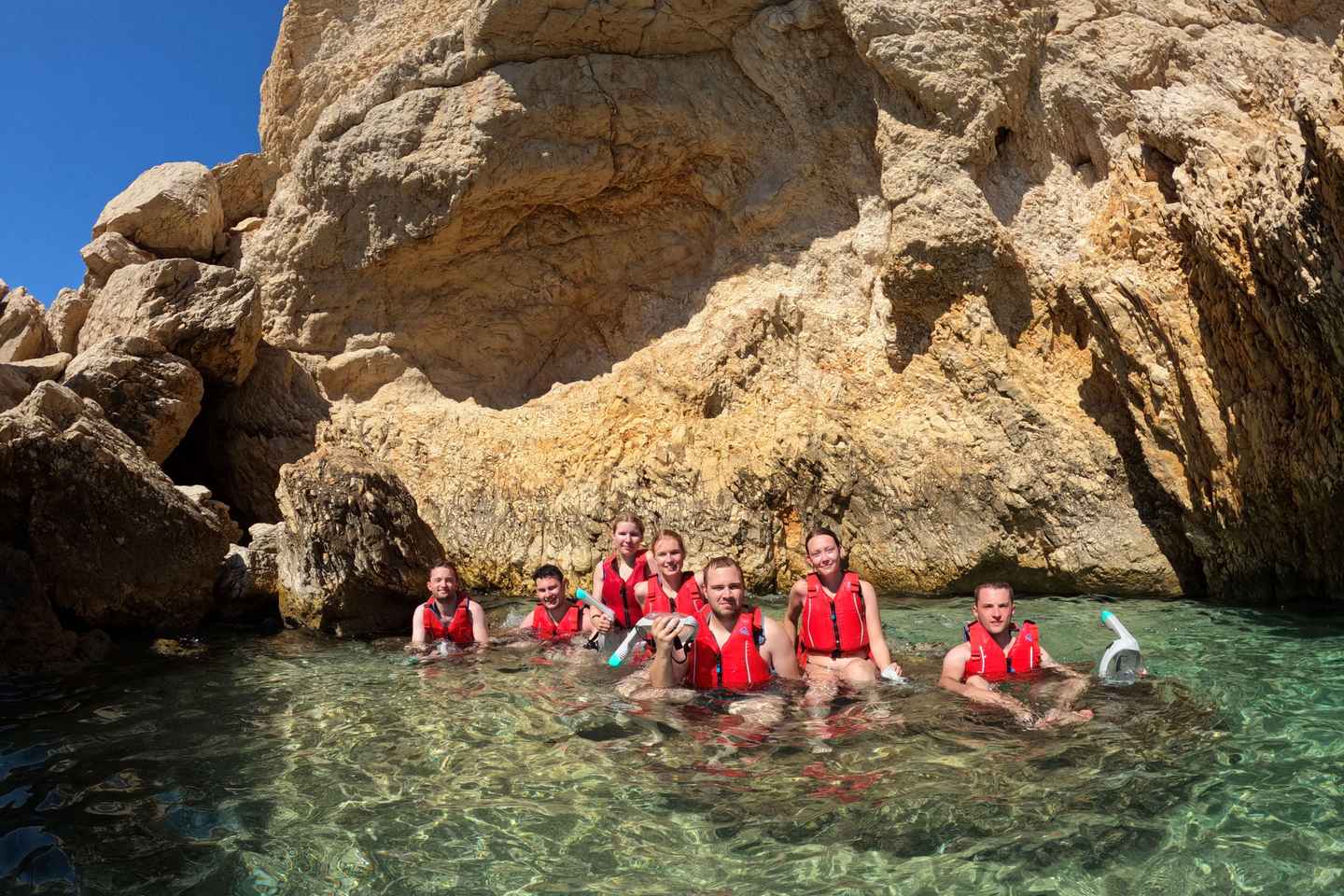 Moraig: Kayak Excursion to Moraig & Cave peces-testos