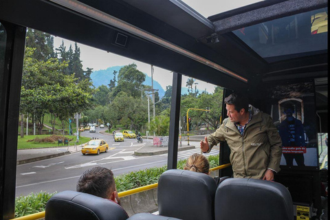 Bogotá Stopover: City Tour Express with Monserrate Option Stopover Route Bogotá (4 Hours)