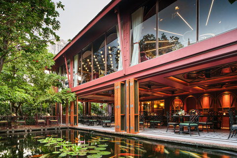 Bangkok: Jim Thompson, Un ristorante tailandese Pacchetti F&amp;BJim's Sharing Set per 2 persone, incluso 1 drink a persona