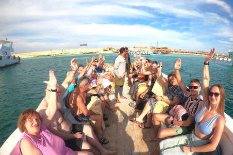 Visite d&#039;une journée avec plongée en apnée et visite d&#039;une île avec croisière de luxeEscapade tranquille sur l&#039;île de Mahmya