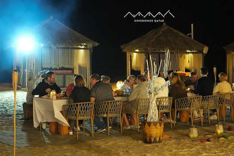 Doha: Private Night Desert Safari with BBQ and Stargazing