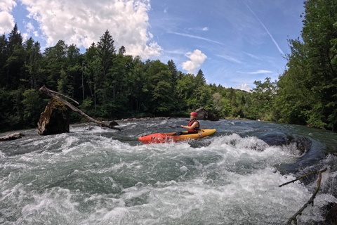 Bled: Sava River Kayaking Adventure with Transfer & Photos