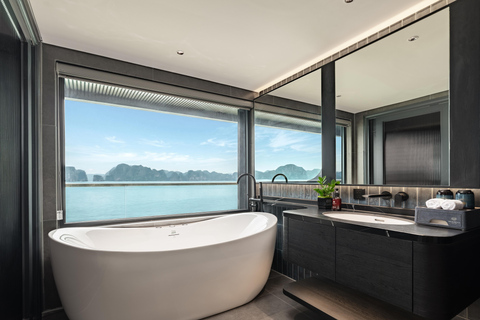 Ha Long 3D2N Or 2D1N By A Luxury Cruise & Bathtub & Balcony Private Car Transfer & Private Guide & Shared Cruise in 3D2N