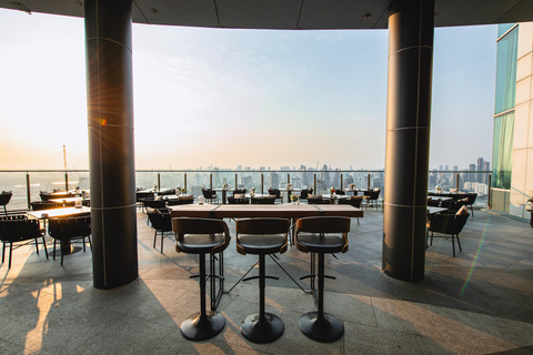 Bangkok: Cielo Sky Bar & Restaurant Rooftop Sharing Set for 2 People